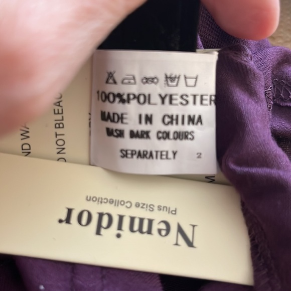 Nemidor Wrap Swing Dress size 14 - Picture 8 of 10